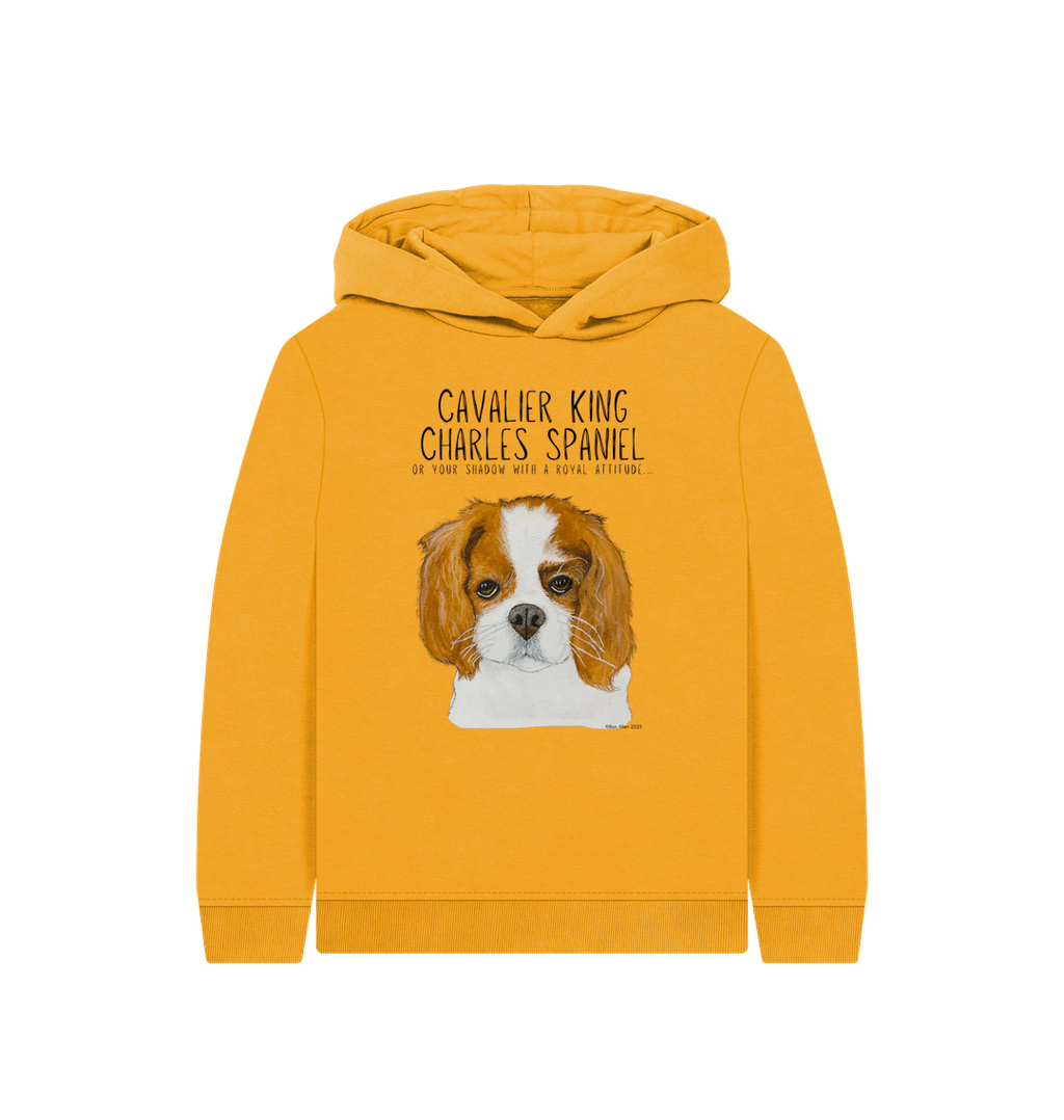 Little Monarchs & Muzzles: Eco Kids Hoodie for Pup-Loving Royalty