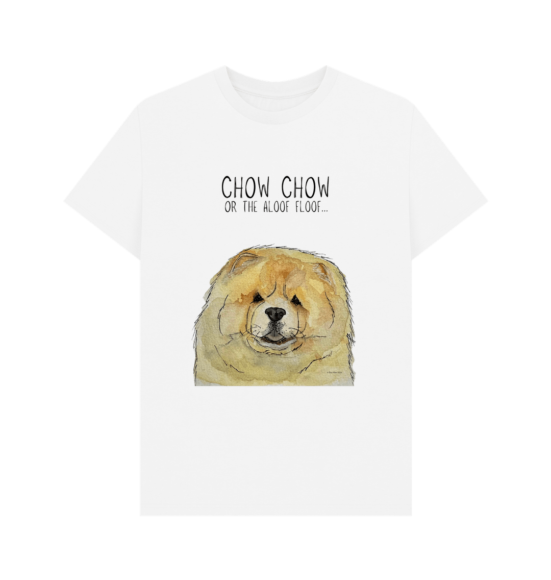 Fawn Chow Chow "Aloof Floof" Men's T-Shirt – Style with a Fluffy Twist!