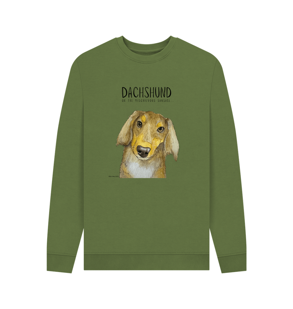 Long Haired Hot Dog Sweatshirt – For the Fearless Doxie Fans!
