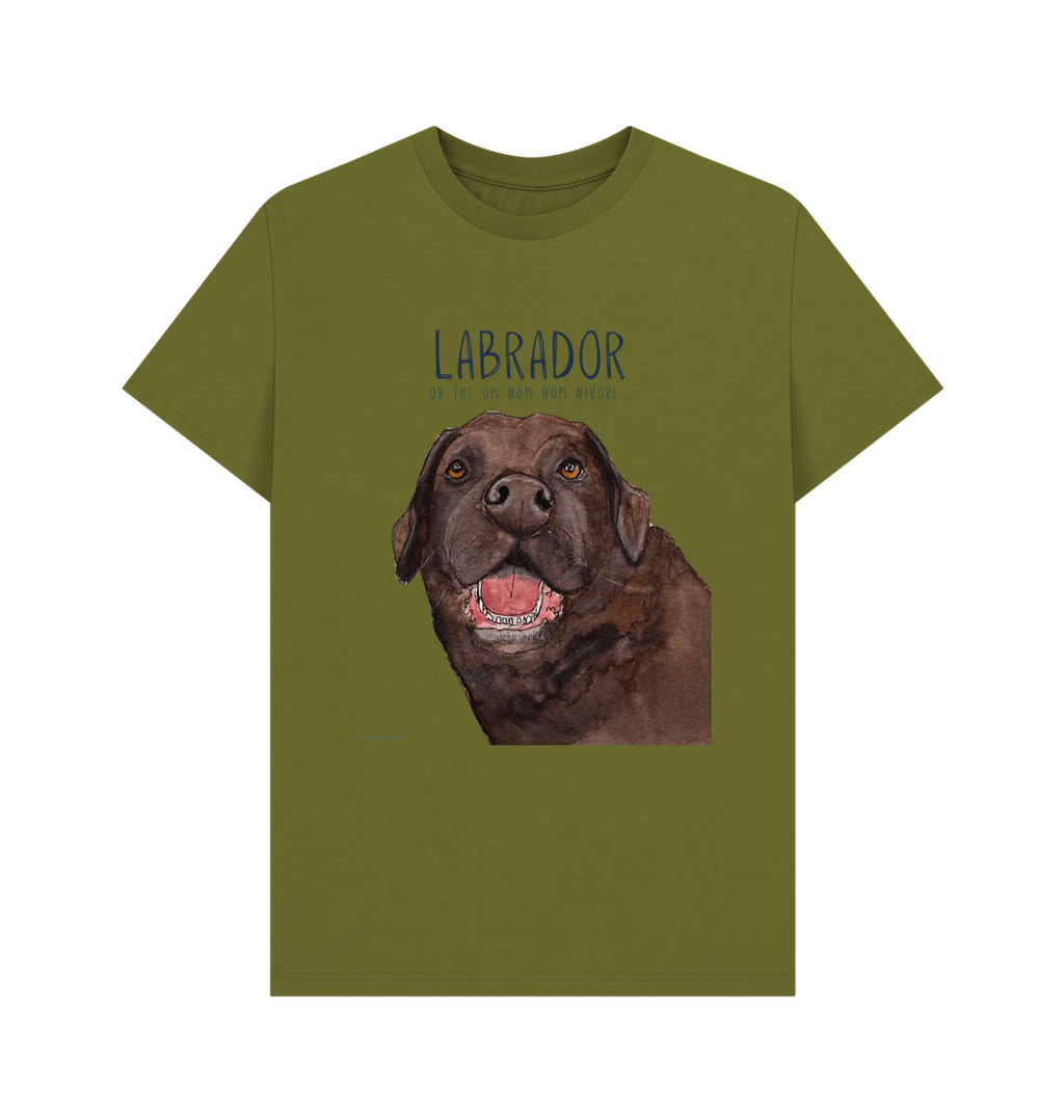 Snack Goals & Tail Wags: The Chocolate Labrador Men’s Tee