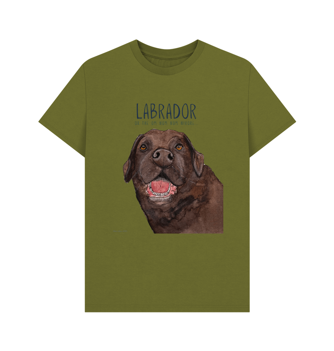 Snack Goals & Tail Wags: The Chocolate Labrador Men’s Tee