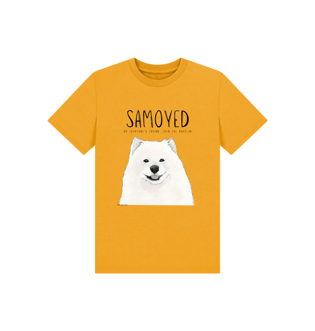 The Samoyed Kid's Tee: Fluffy, Friendly, and Ready for Mischief!