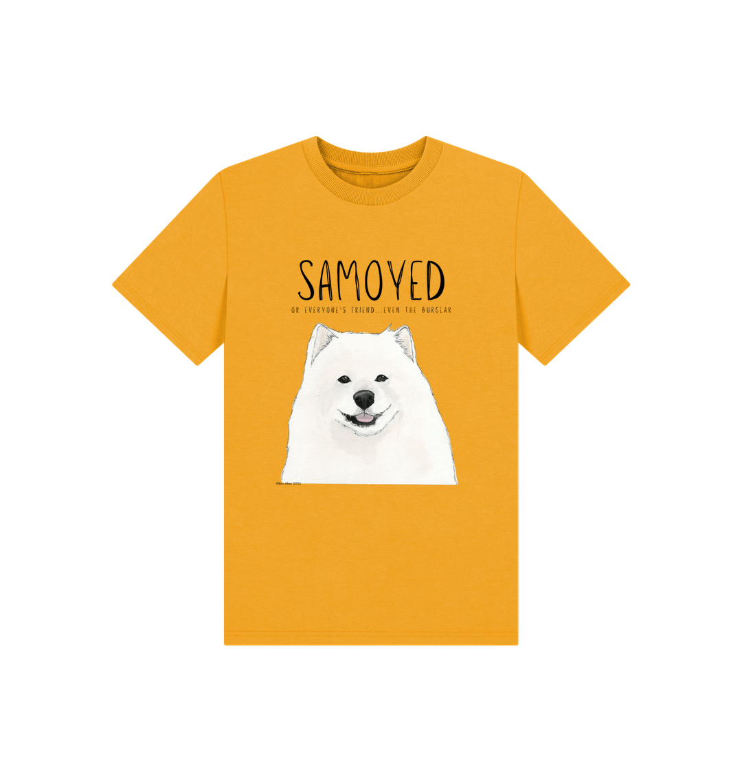 The Samoyed Kid's Tee: Fluffy, Friendly, and Ready for Mischief!
