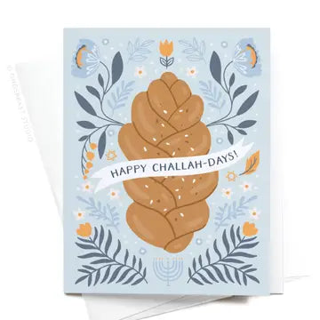 Happy Challah days Greeting Card