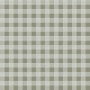 soft blue and dark green wallpaper with a microscopic grid pattern in a cozy kids room setting