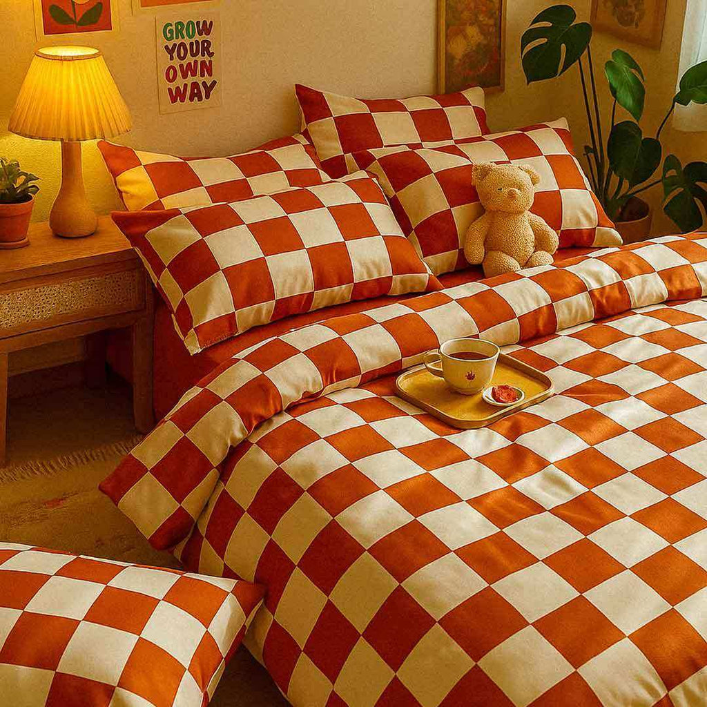 Checkerboard Bedding Set (2 Styles)