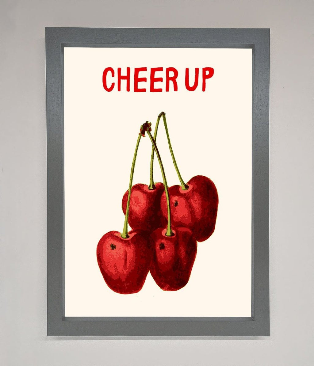Cheer Up Cherries Framed Wall Art