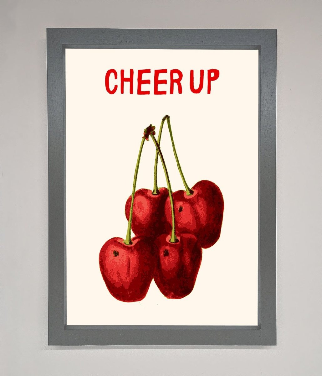 Cheer Up Cherries Framed Wall Art