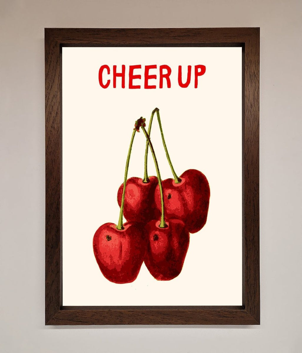Cheer Up Cherries Framed Wall Art