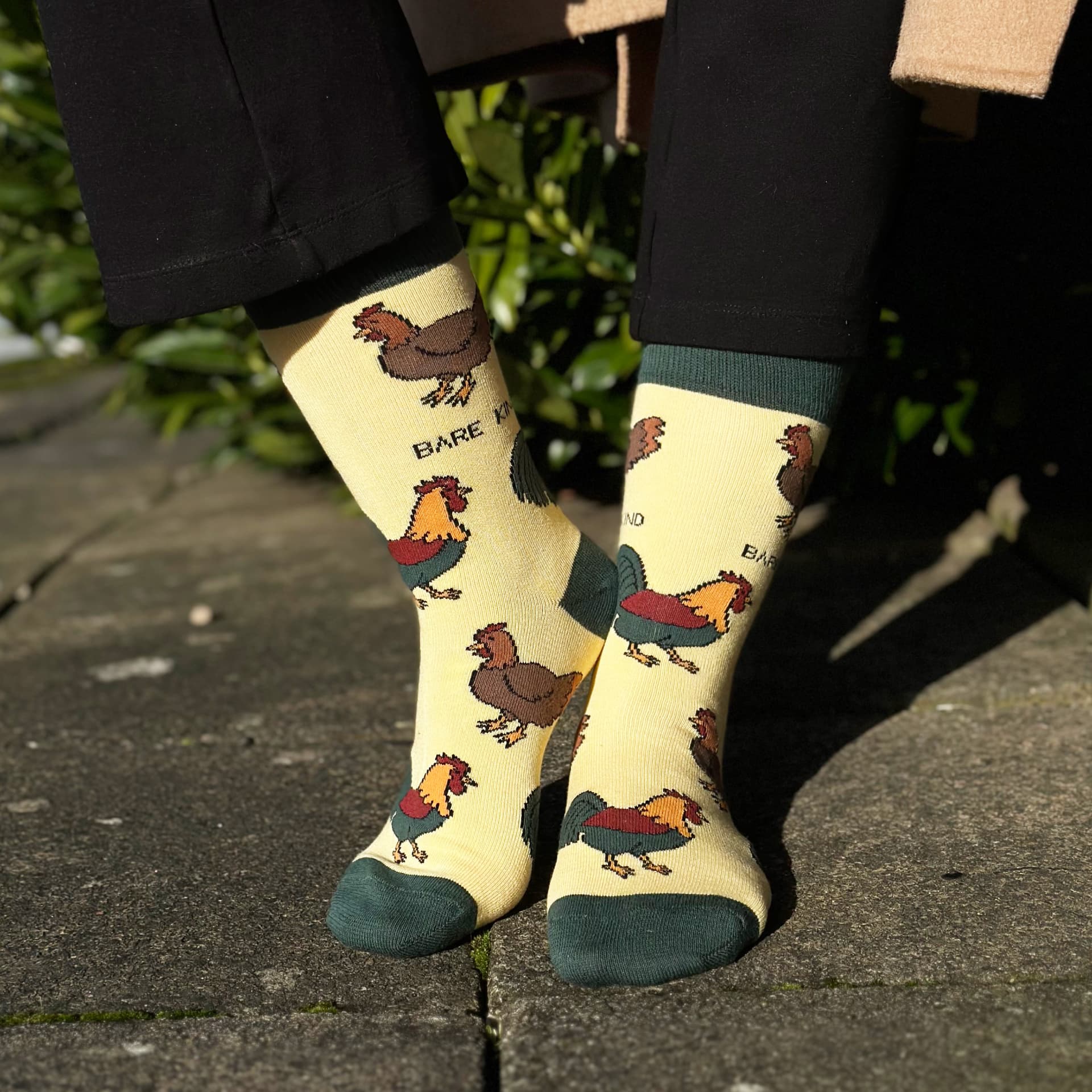 Save the Chickens Bamboo Socks