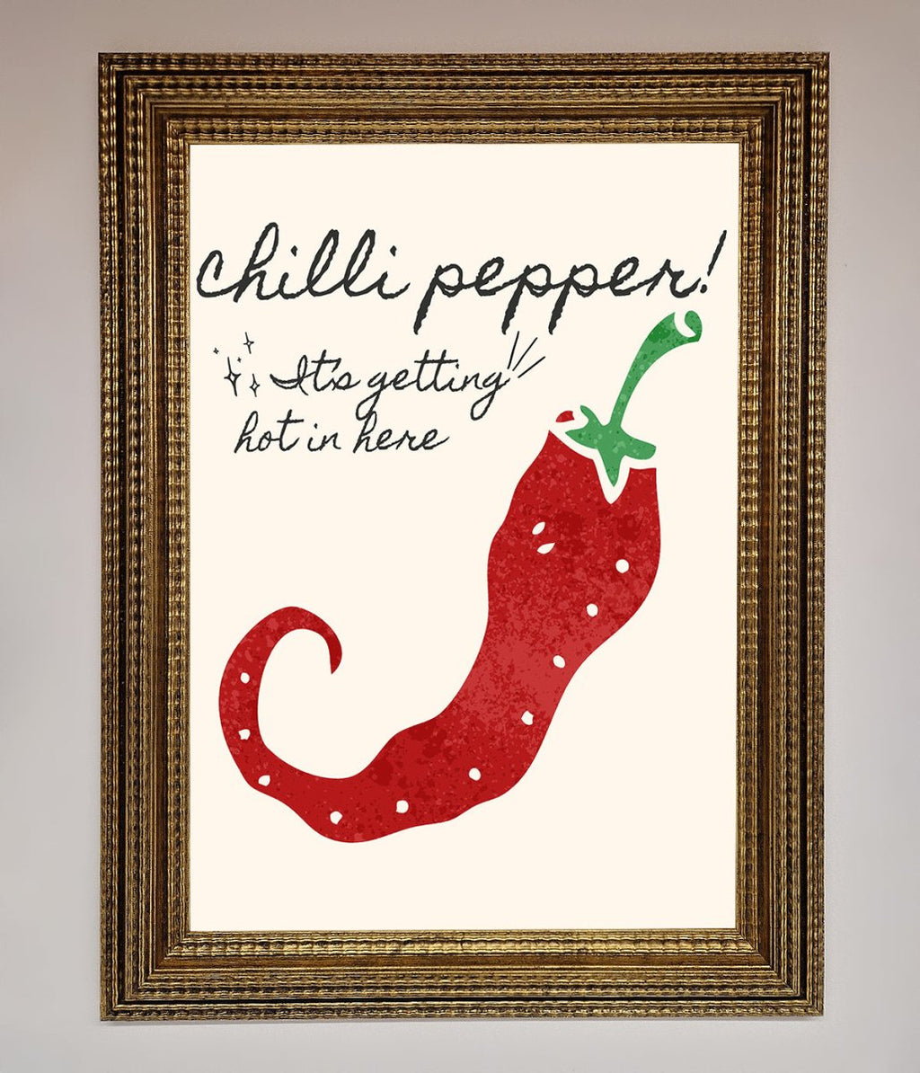 Chili Pepper Framed Print