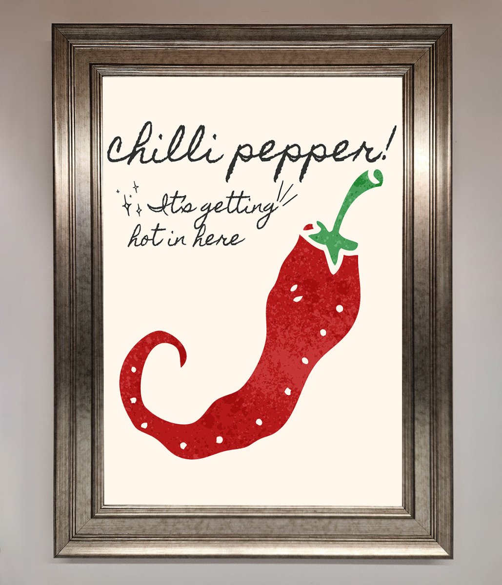 Chili Pepper Framed Print