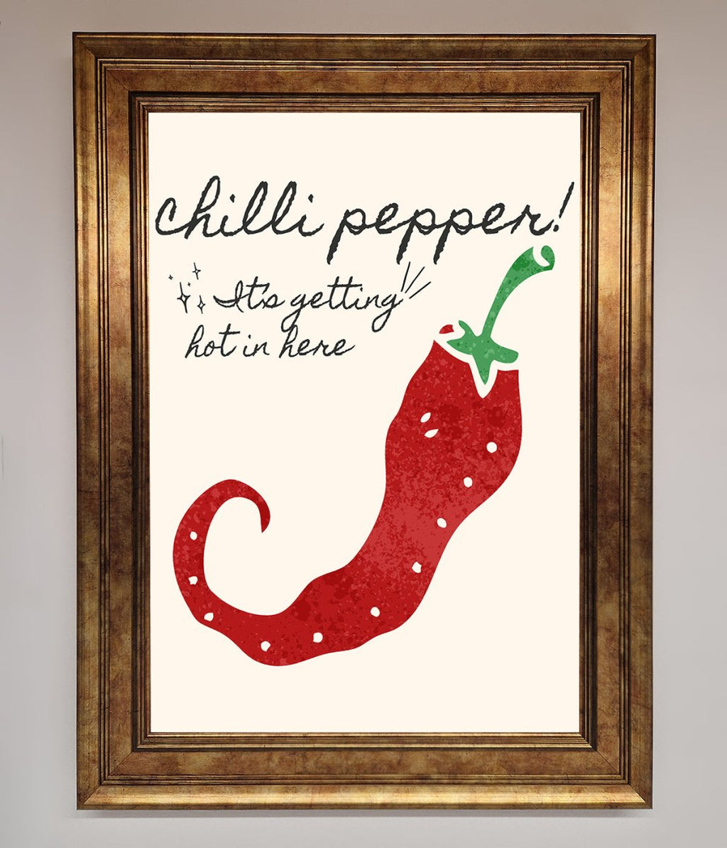 Chili Pepper Framed Print