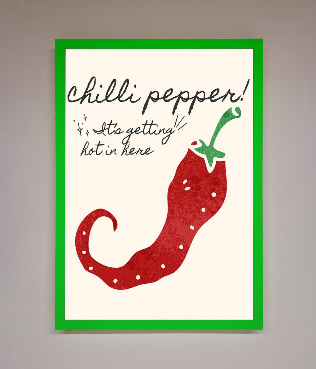 Chili Pepper Framed Print