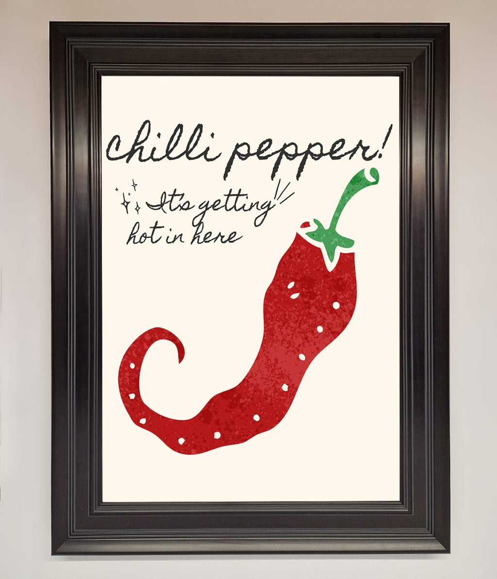 Chili Pepper Framed Print