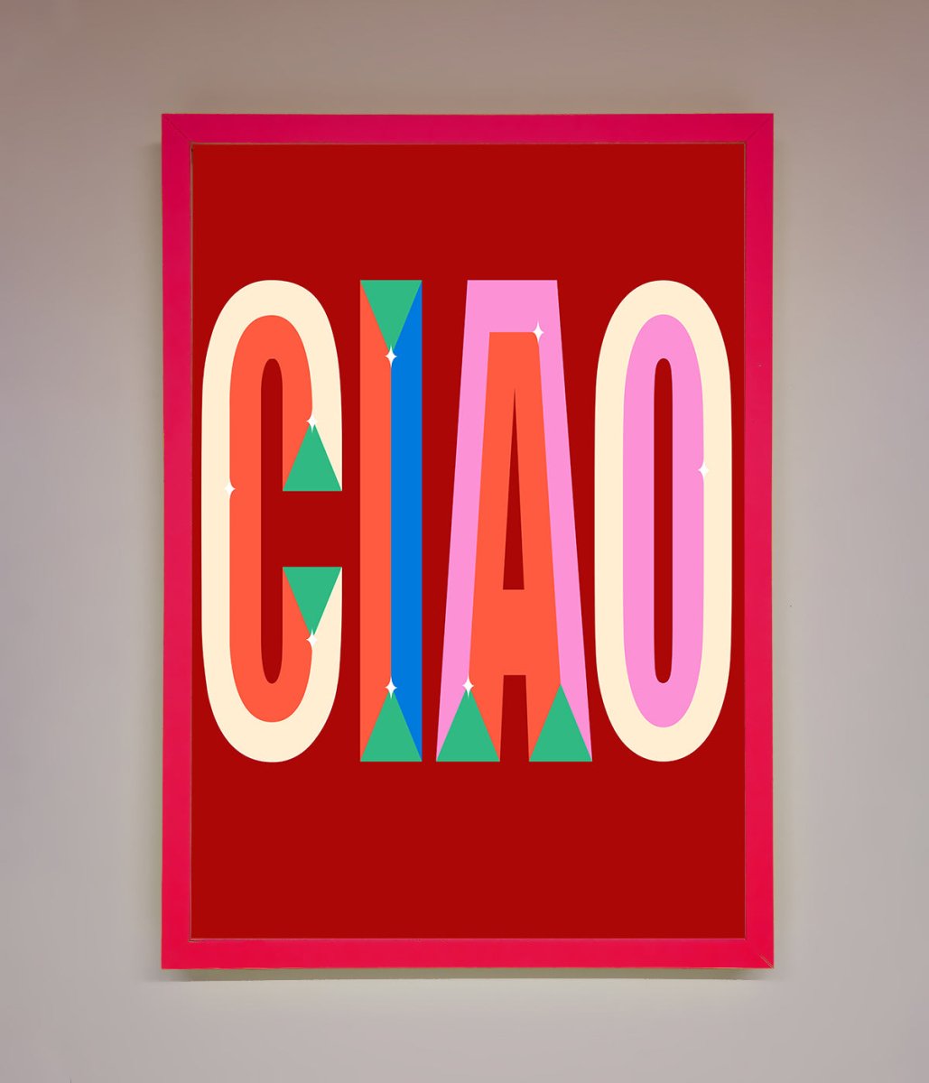 CIAO Framed Wall Art