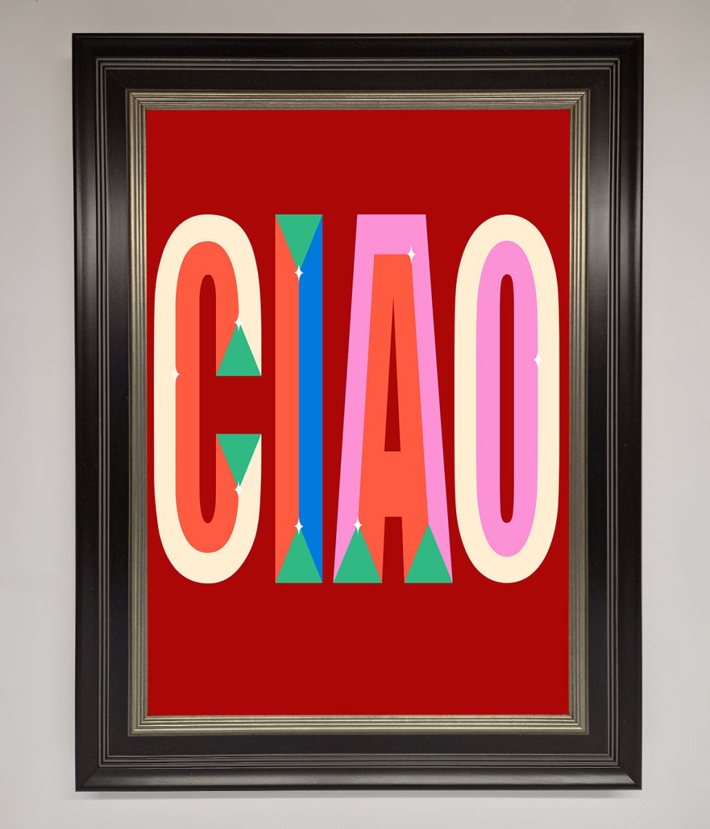 CIAO Framed Wall Art