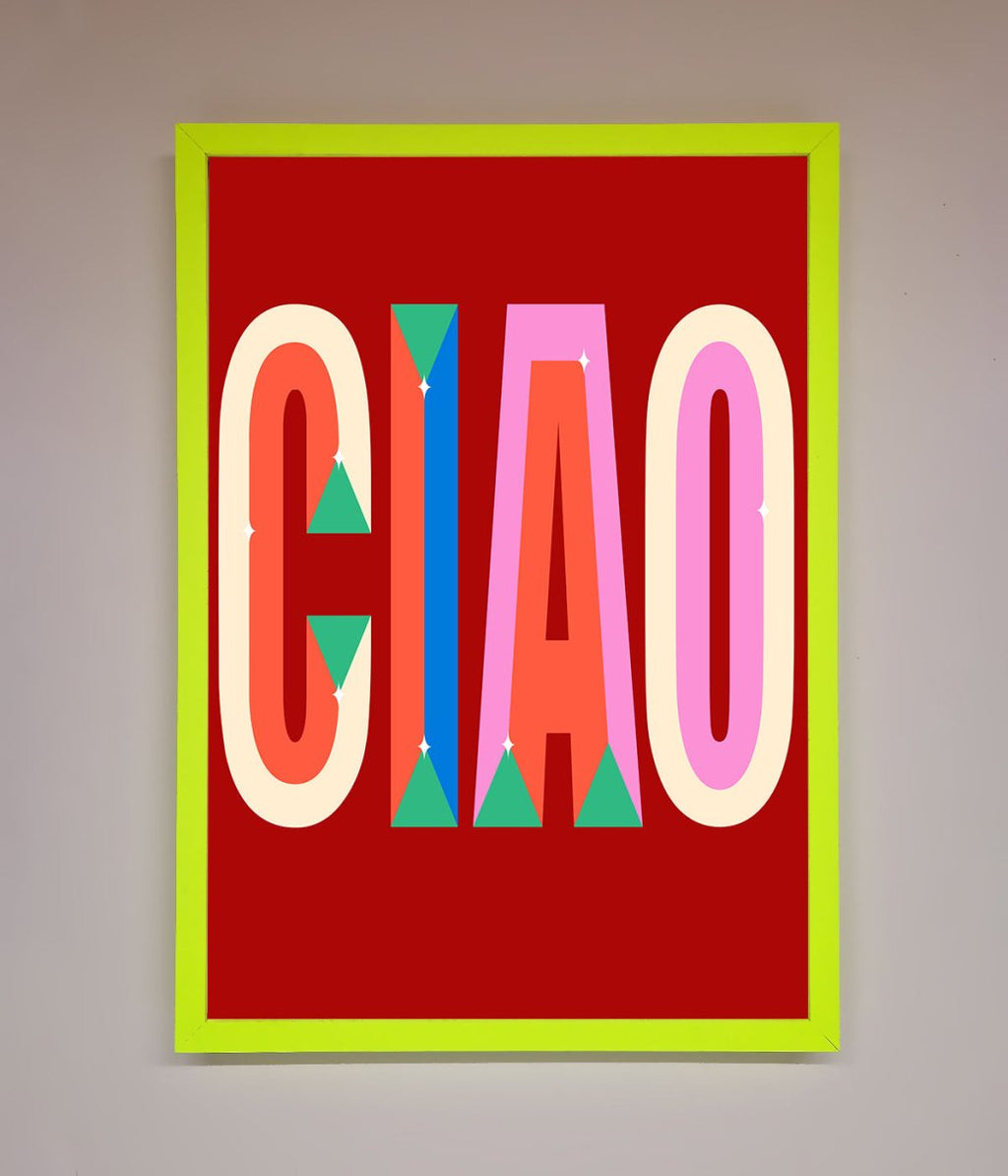 CIAO Framed Wall Art