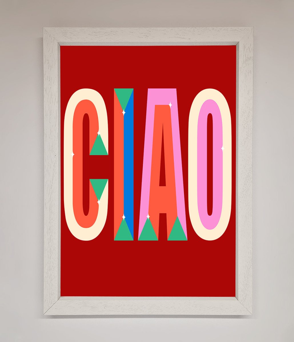 CIAO Framed Wall Art