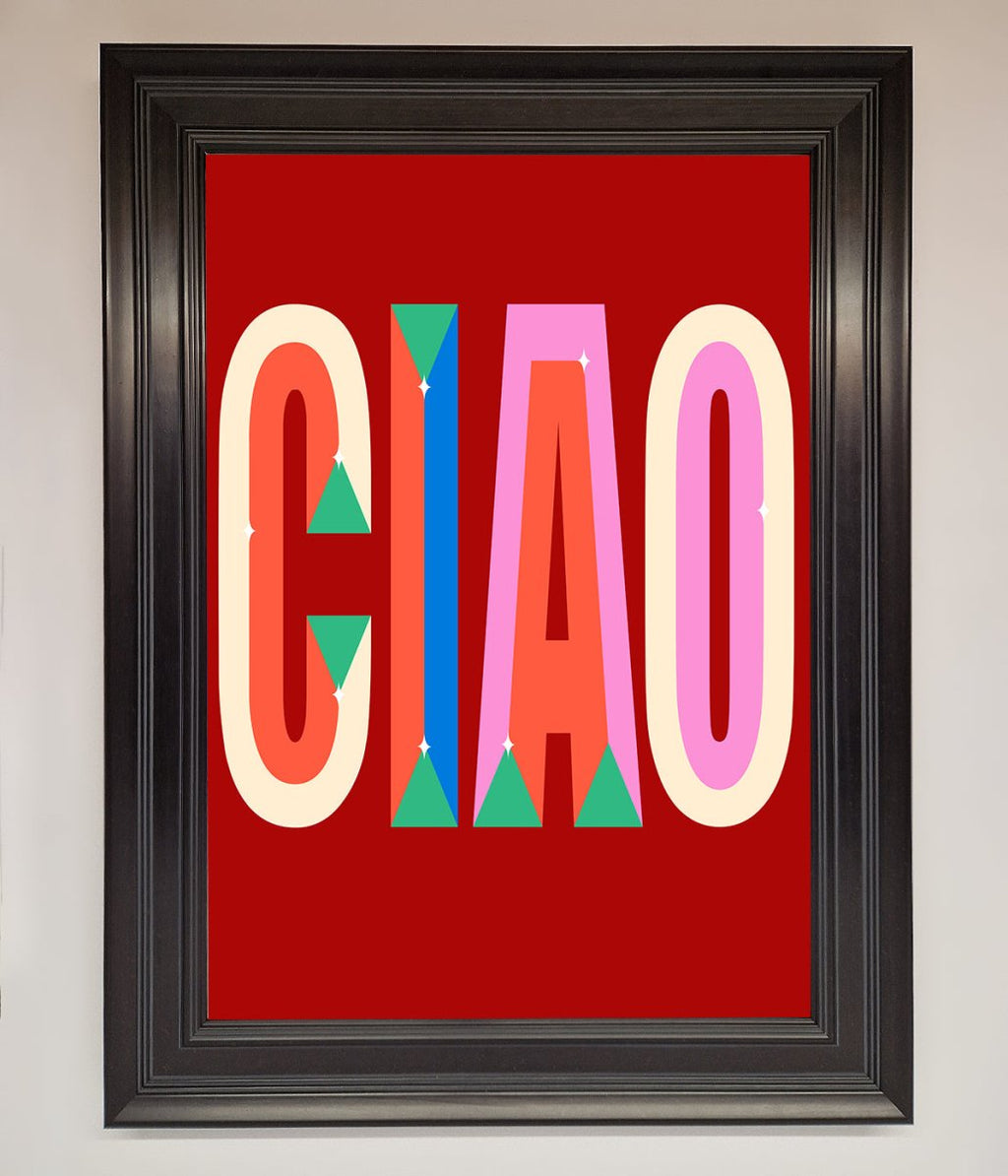 CIAO Framed Wall Art