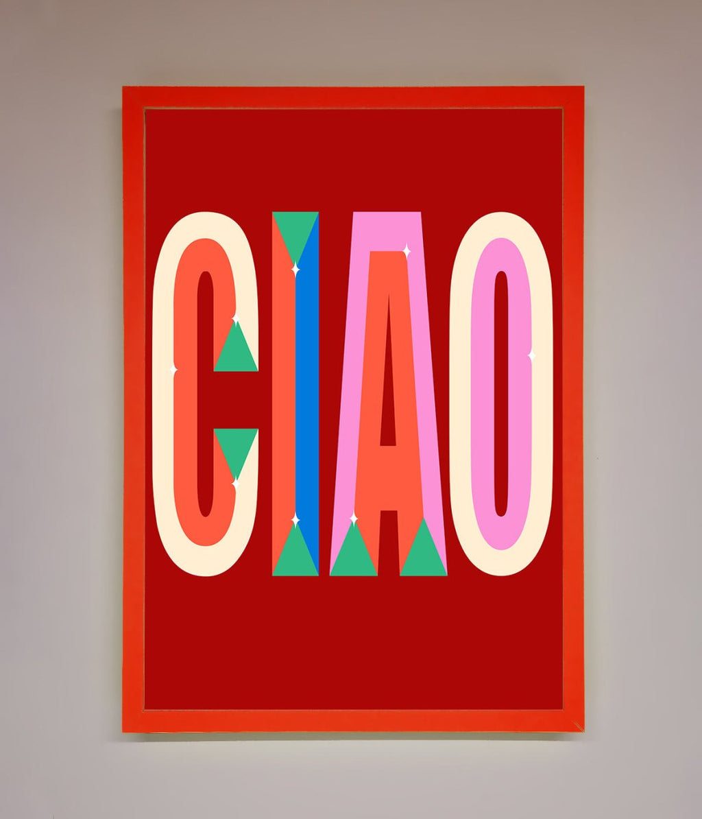 CIAO Framed Wall Art