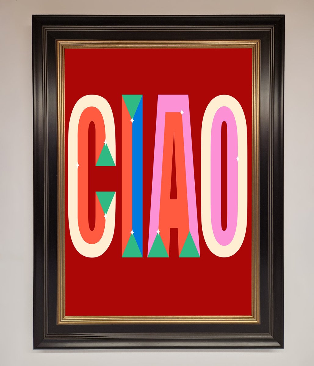 CIAO Framed Wall Art