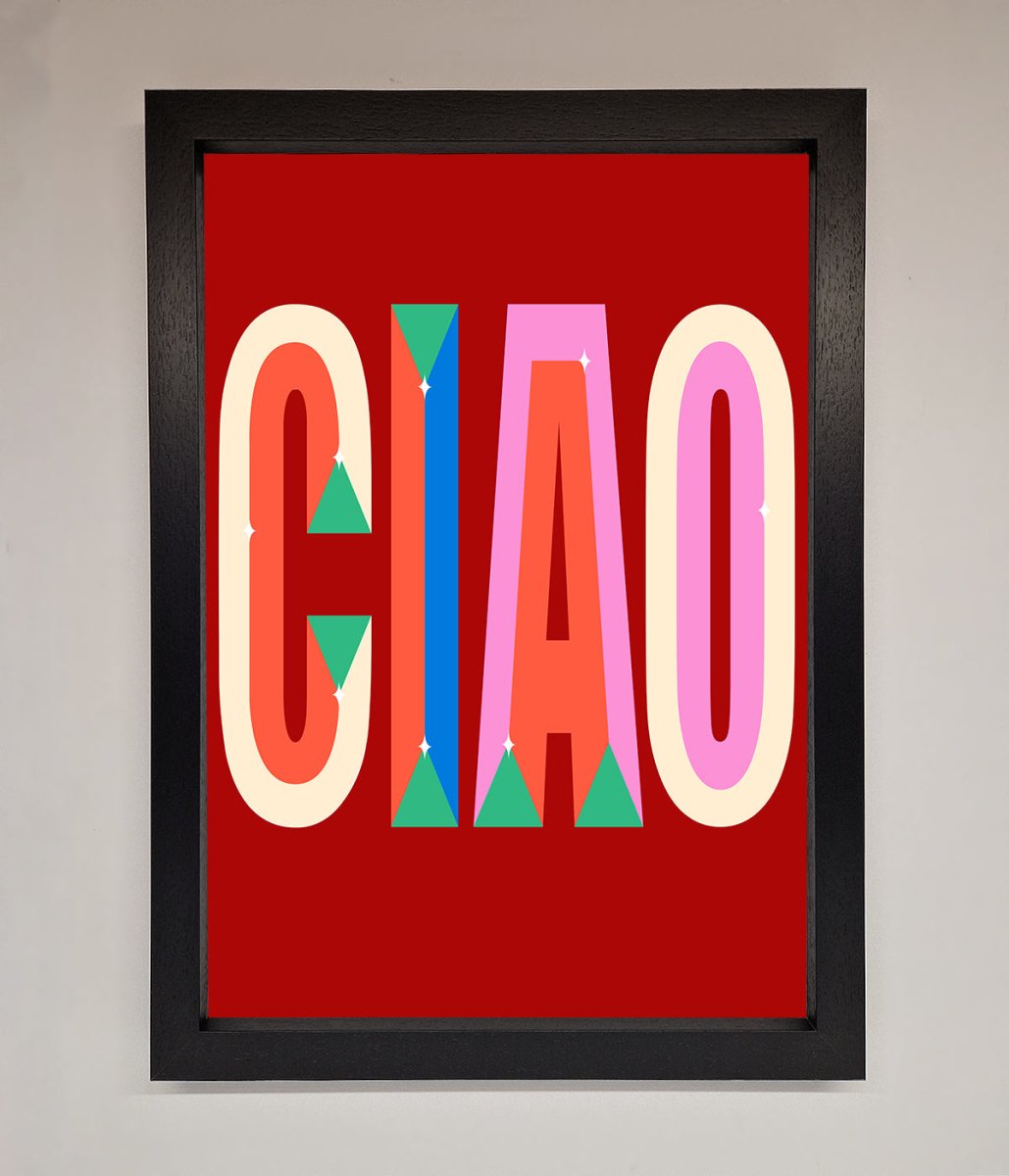 CIAO Framed Wall Art