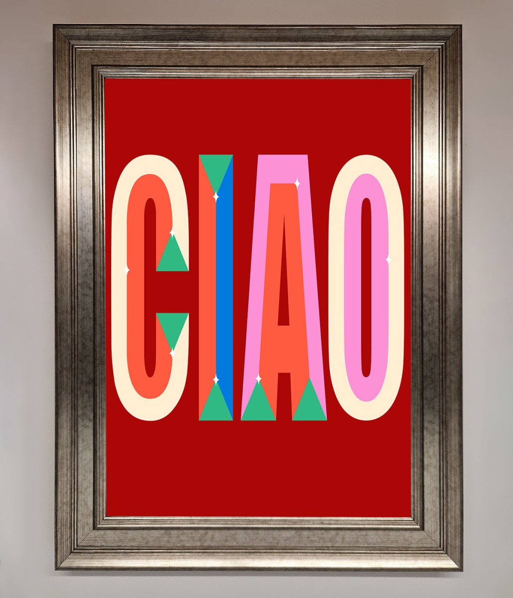 CIAO Framed Wall Art
