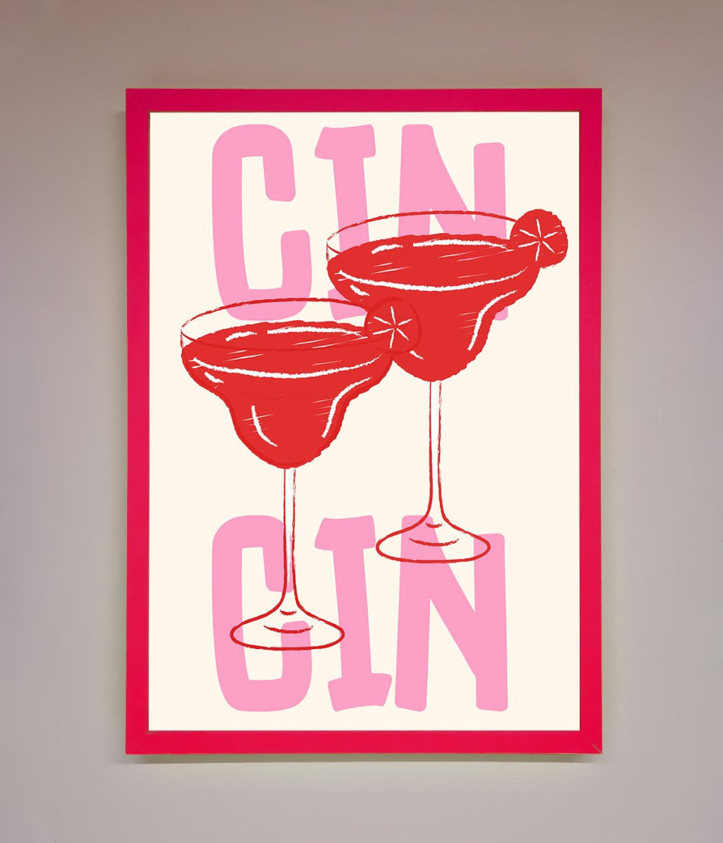Cin Cin Framed Print