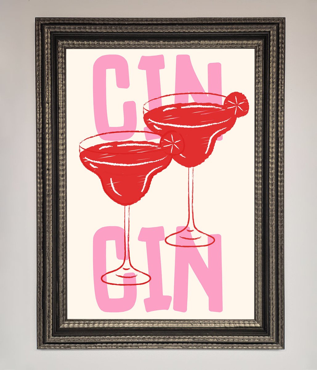 Cin Cin Framed Print