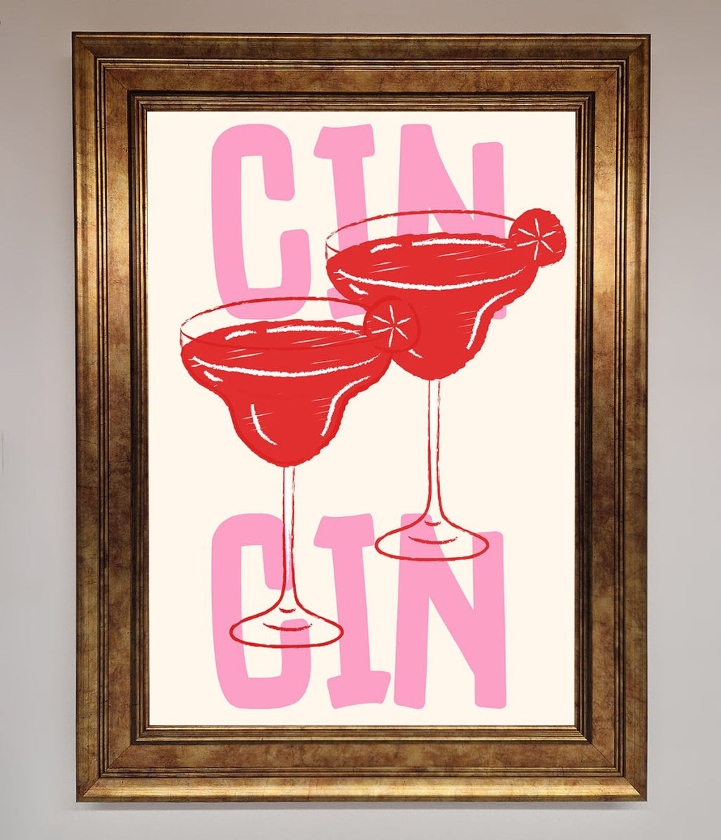 Cin Cin Framed Print