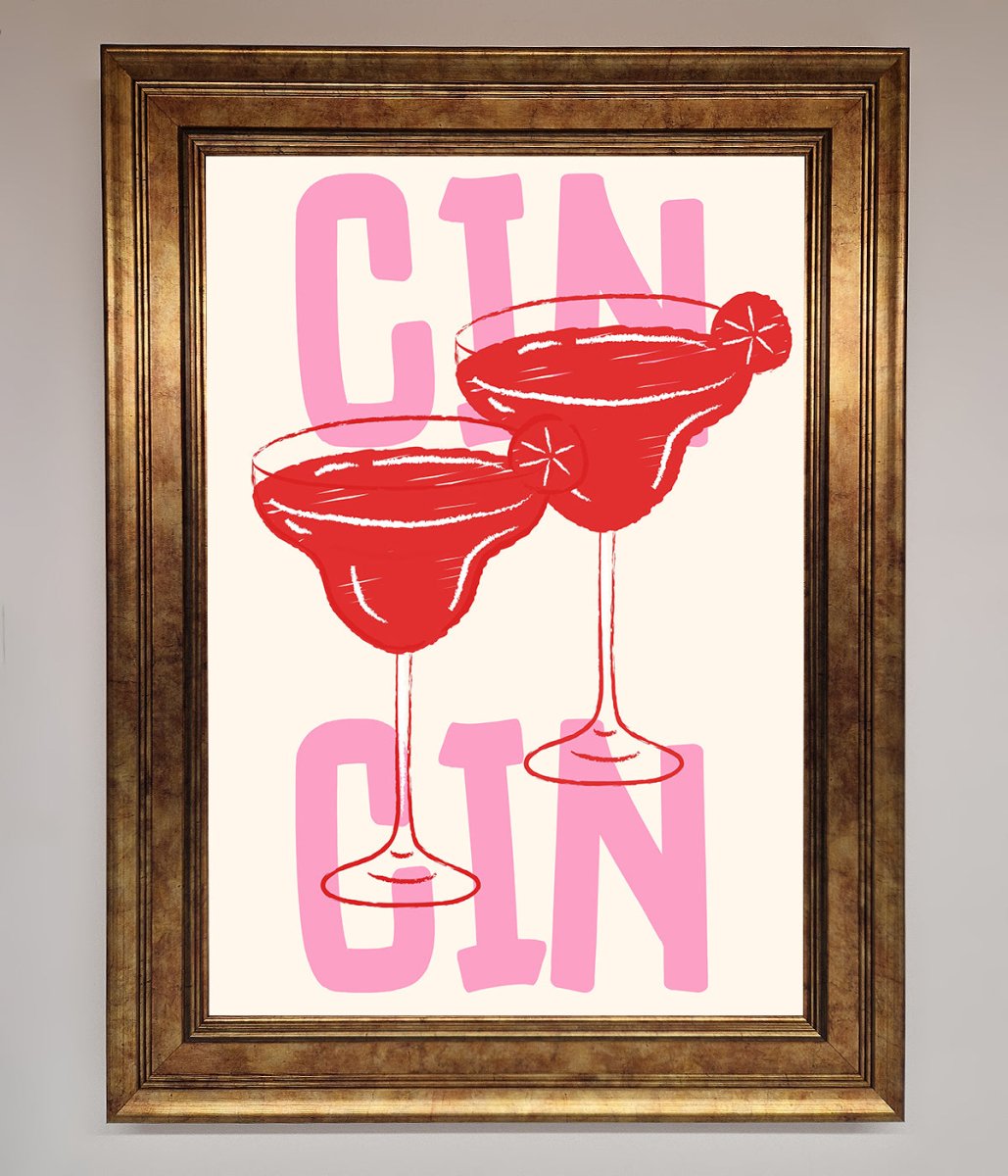 Cin Cin Framed Print