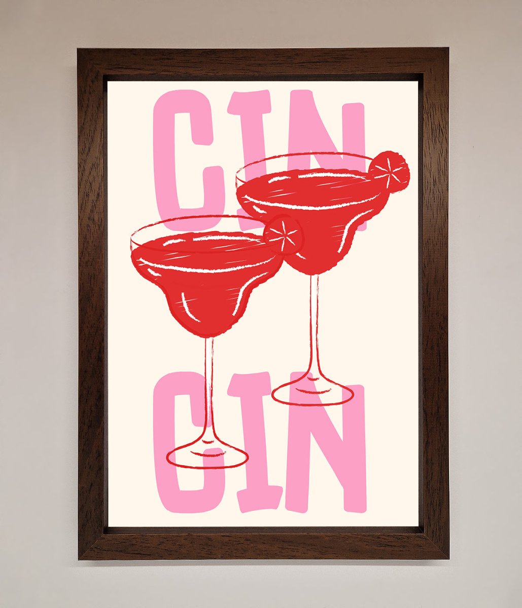Cin Cin Framed Print