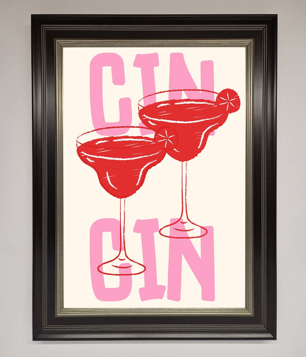 Cin Cin Framed Print