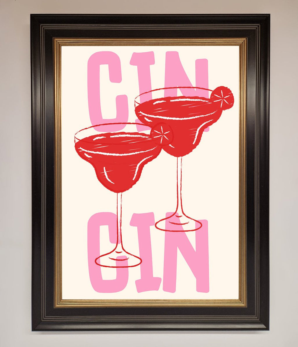 Cin Cin Framed Print