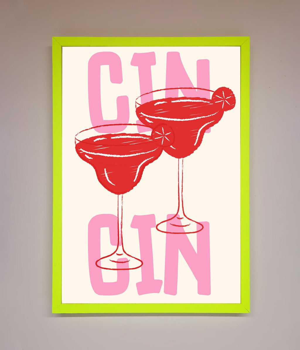 Cin Cin Framed Print