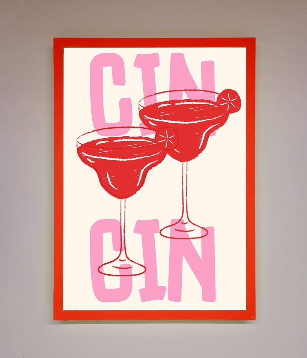 Cin Cin Framed Print