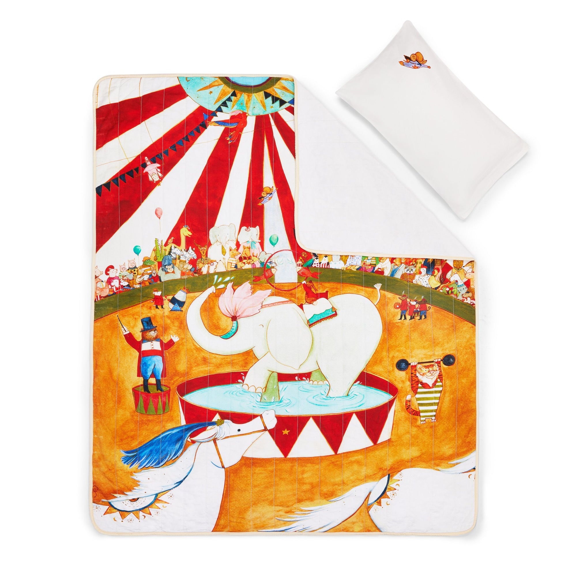 Mighty Mouse pillow case Reversible