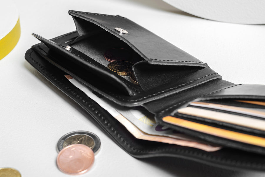 Clad Portemonnaie Wallet – Elegant Leather Craftsmanship by Craftory at brixbailey.com