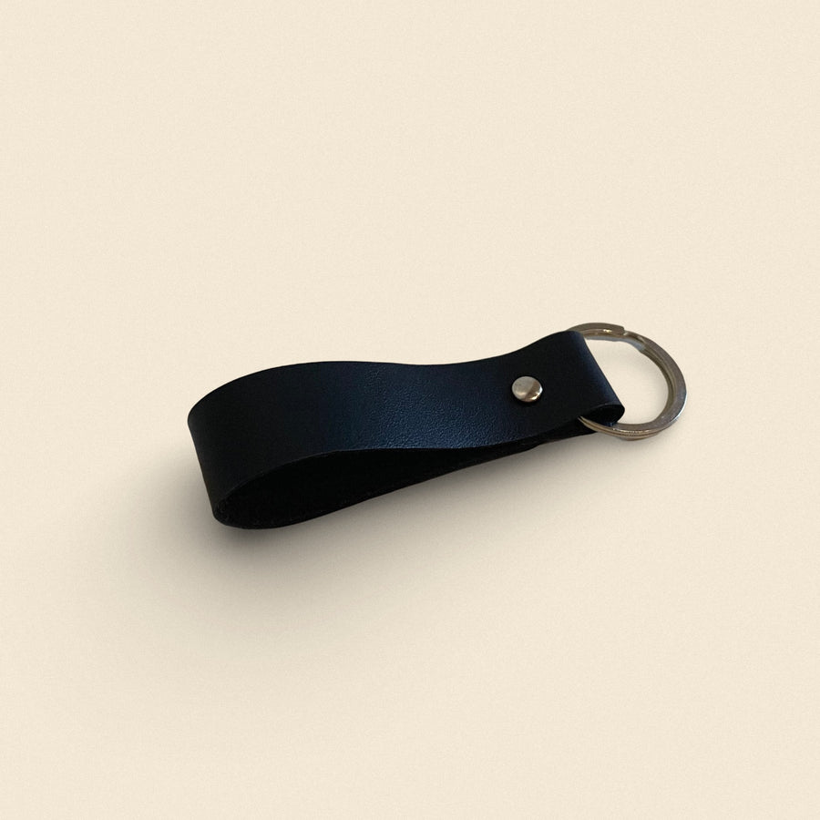 Handcrafted Leather Keychain – Eco-Friendly, Perfect Gift by Yoru at www.brixbailey.com