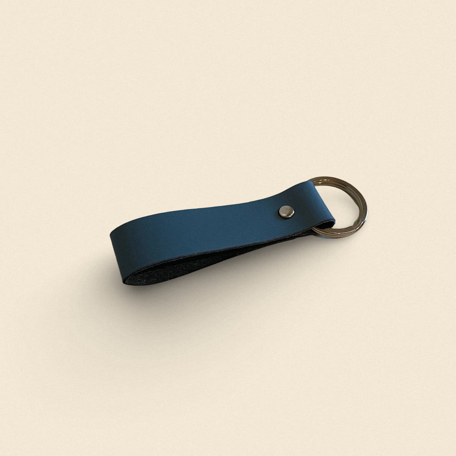 Handcrafted Leather Keychain – Eco-Friendly & Stylish Gift by Yoru at www.brixbailey.com