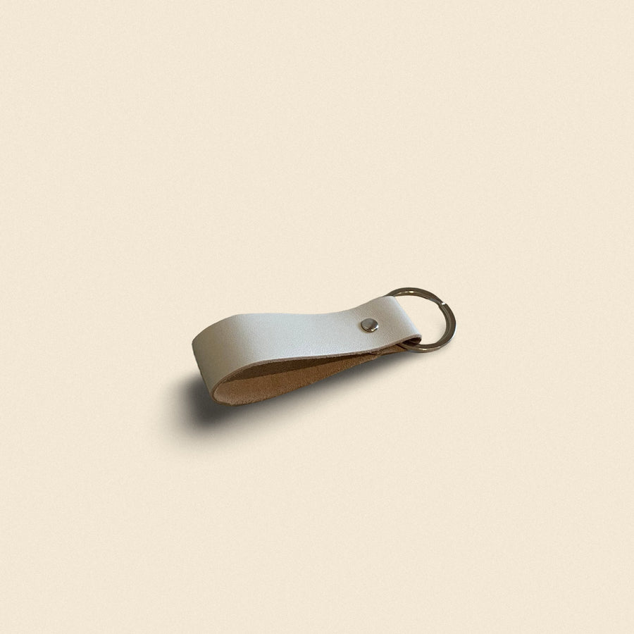 Handcrafted Leather Keychain – Eco-Friendly, Perfect Gift by Yoru at www.brixbailey.com