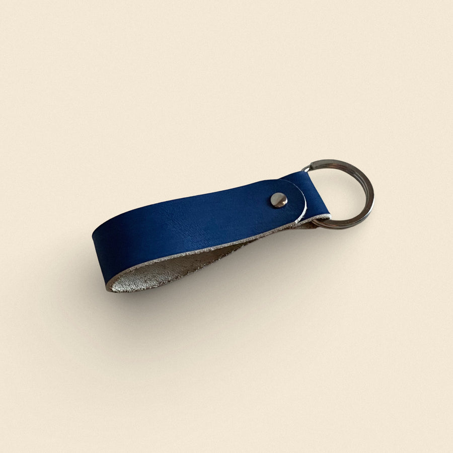 Handcrafted Leather Keychain – Eco-Friendly, Perfect Gift by Yoru at www.brixbailey.com