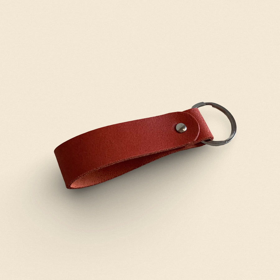 Handcrafted Leather Keychain – Perfect Gift, Multi-Color Options by Yoru at www.brixbailey.com