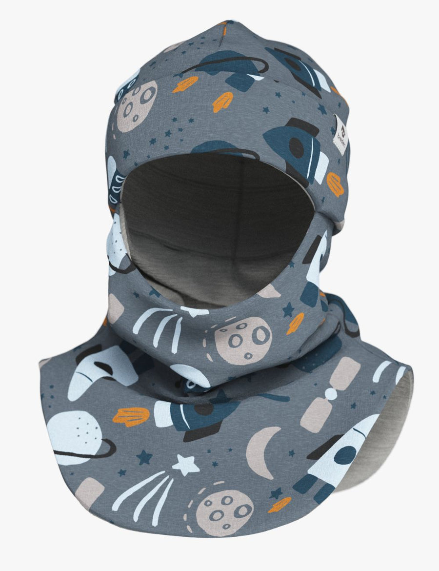 Winter Kids Balaclava – Double-Merino Lined Hat & Scarf Combo by Breden at brixbailey.com