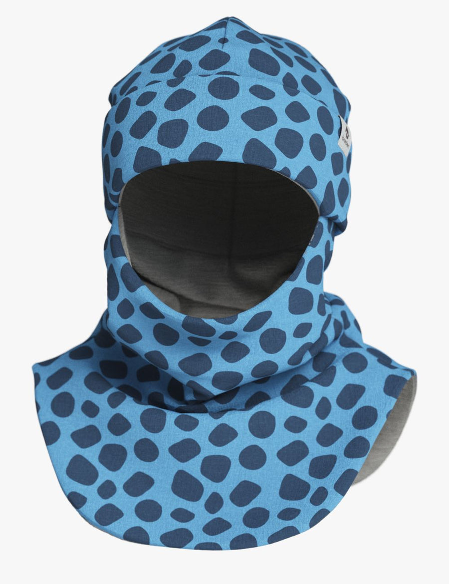 Winter-Proof Kids Balaclava with Double-Merino Lining – 2in1 Hat & Scarf by Breden at brixbailey.com