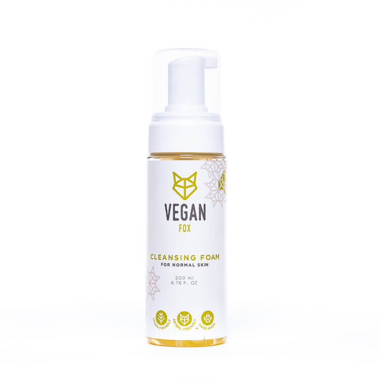 Vegan Fox Cleansing Foam – Gentle, Radiant Skin Care by Vegan Fox at www.brixbailey.com