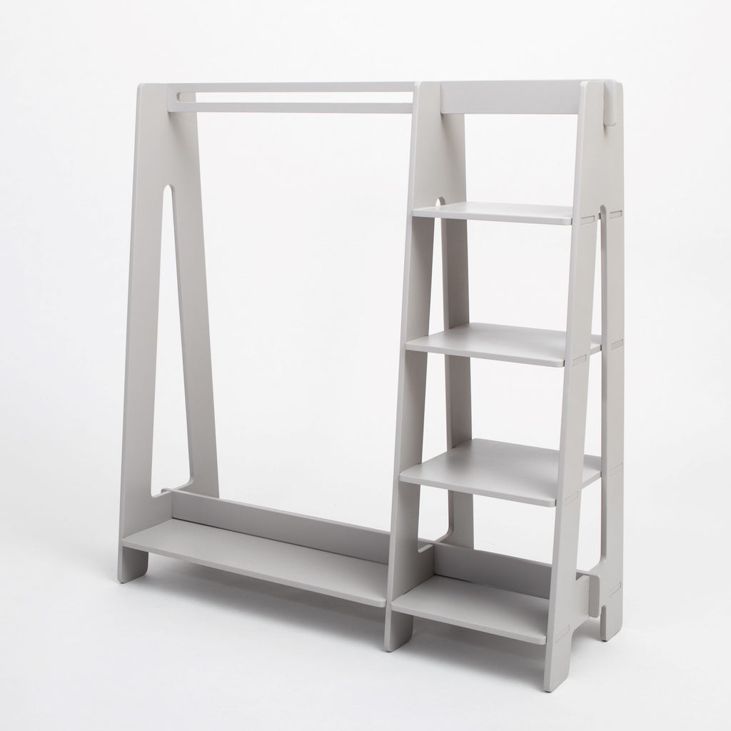 Wooden Toddler Clothing Rack – Montessori Style Organizer by Montessori House Bed at www.brixbailey.com