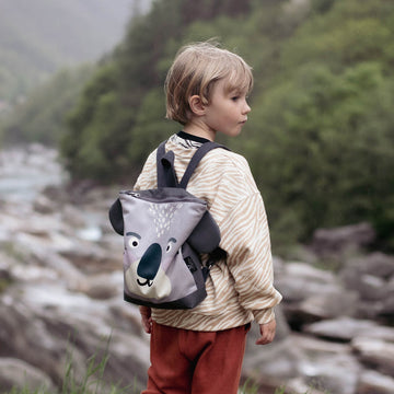 KOALA Kids Backpack – Velvet & Waterproof, Perfect for Outdoors by Muni at www.brixbailey.com