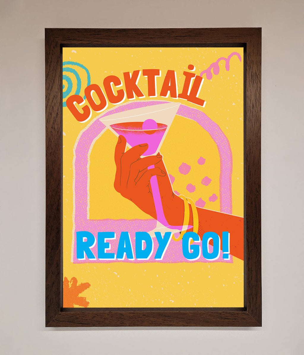 Cocktail Ready Go Framed Poster
